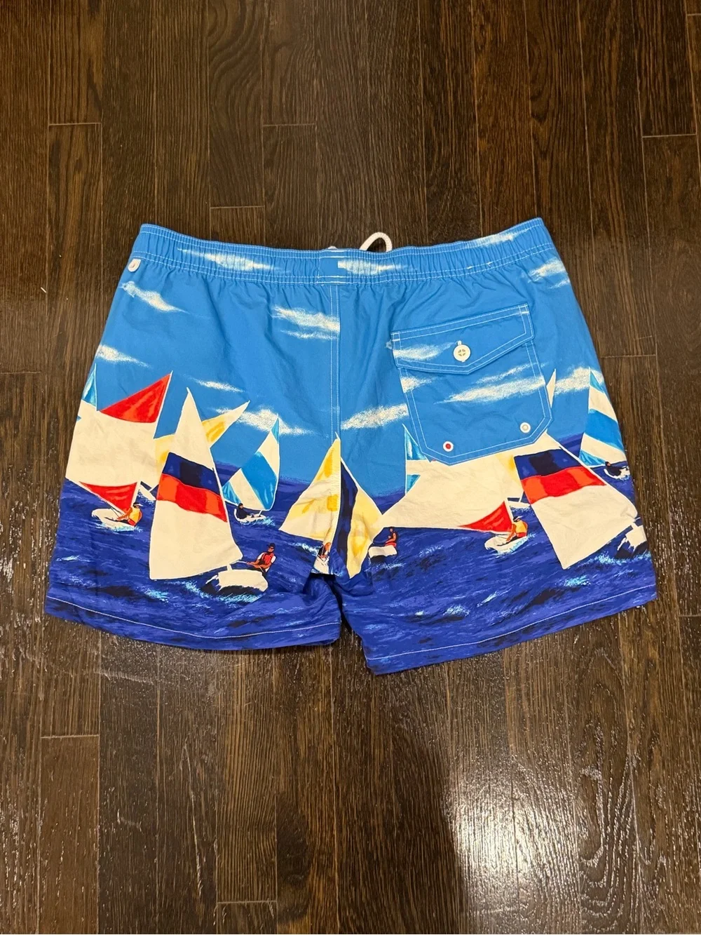 J. Crew vibrant sailboat
